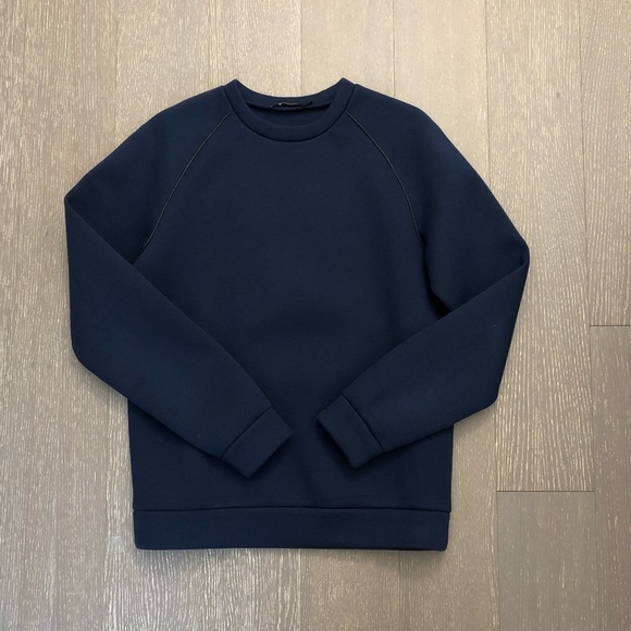 Alexander Wang blue neoprene sweatshirt - size XS